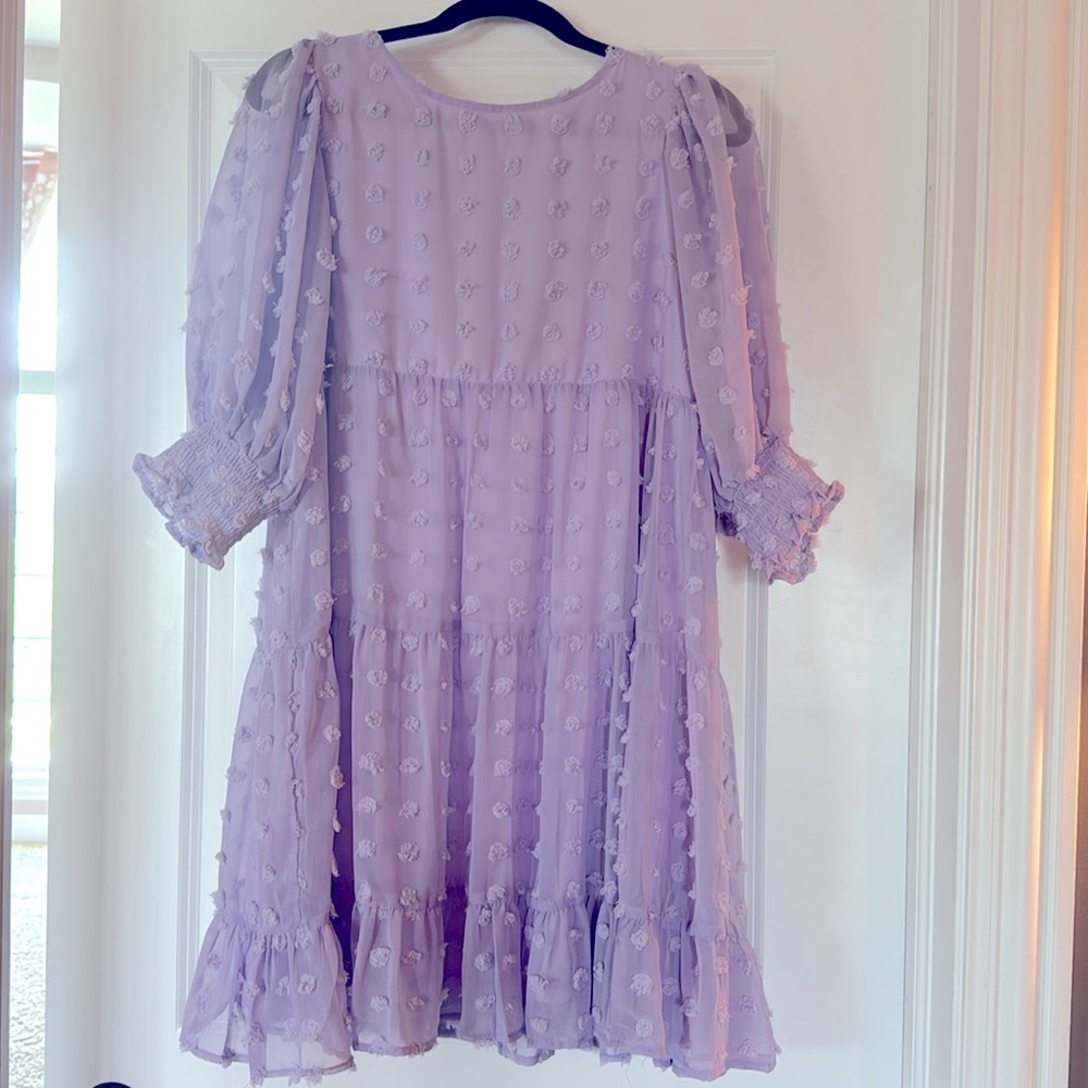 Beautiful 🤩 Lilac boutique Dress. Women’s size Medium. Excellent Condition